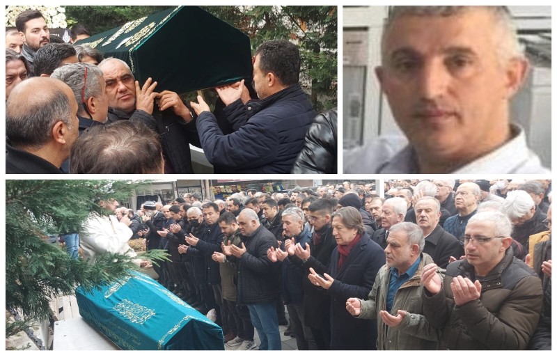 Trabzonlu Gönül Adamı Erdinç Tamtürk'ün son vedasında göz yaşları sel oldu
