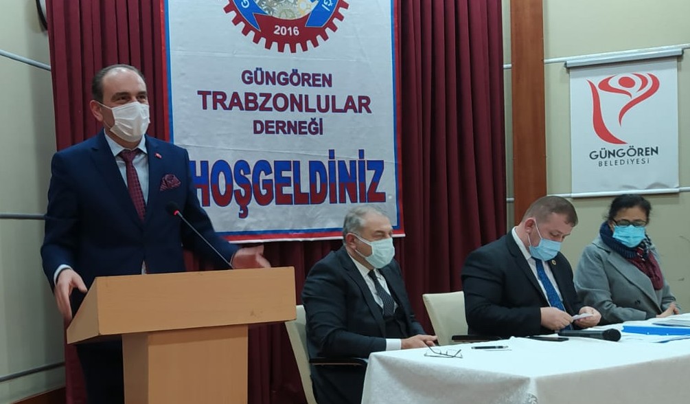 Güngören Trabzonlular kongre'de yeniden İbrahim Yılmaz dedi