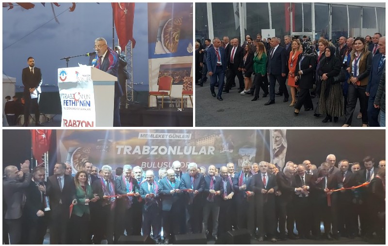 Trabzon'un Fethinin 561. yılı kutlamaları ve 13. Trabzon günleri muhteşem açılışla start aldı